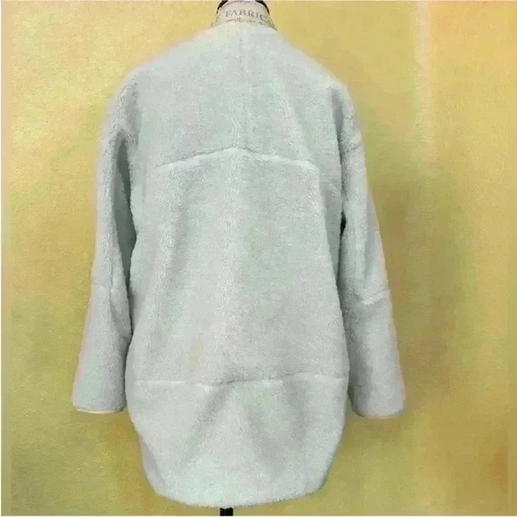 Lululemon Collarless Textured Fleece Full Zip
Jacket White Opal Size 4 EUC! - Picture 7 of 11